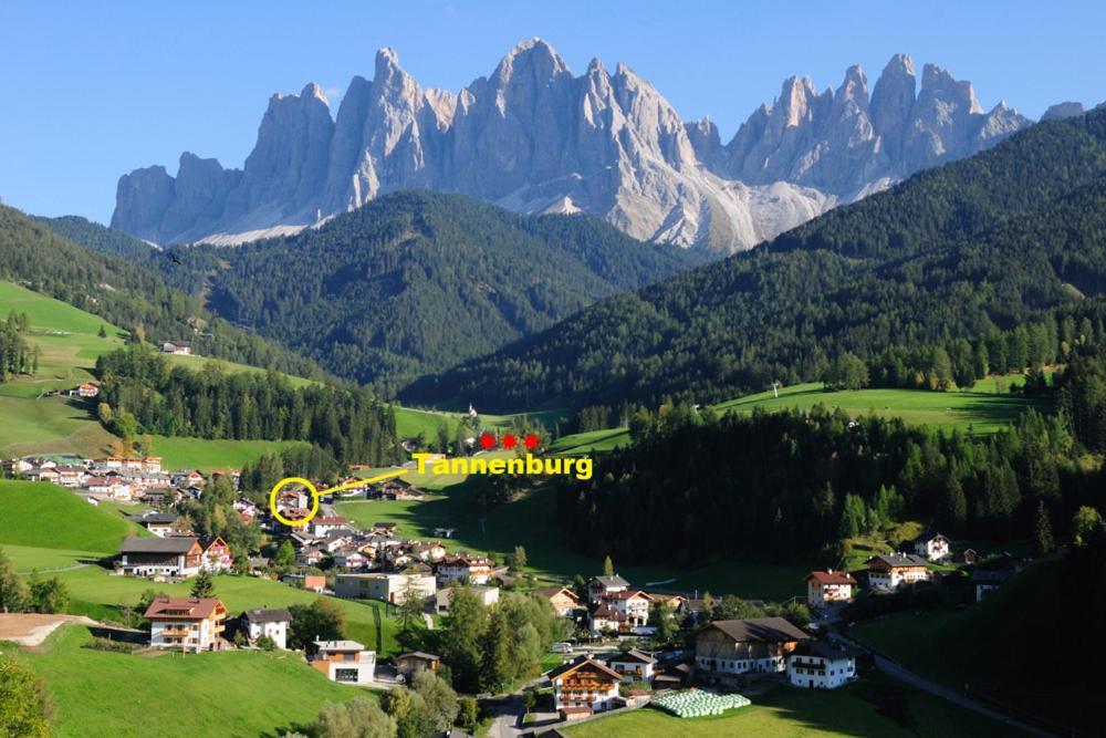 Apartamento Haus Tannenburg Funes  Exterior foto